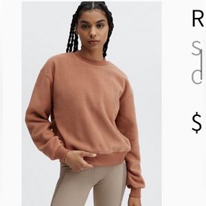Fabletics fleece crew neck